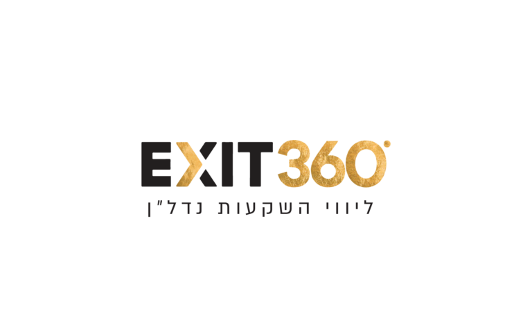 EXIT 360 | מיתוג וזהות ויזואלית לליווי השקעות נדל"ן בסטנדרט פרימיום
