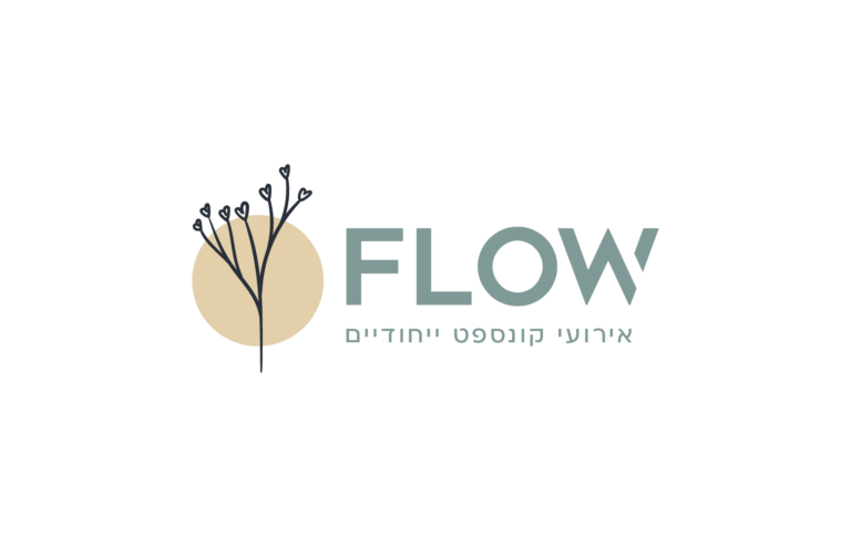 Flow | מיתוג וזהות ויזואלית לאירועי קונספט ייחודיים