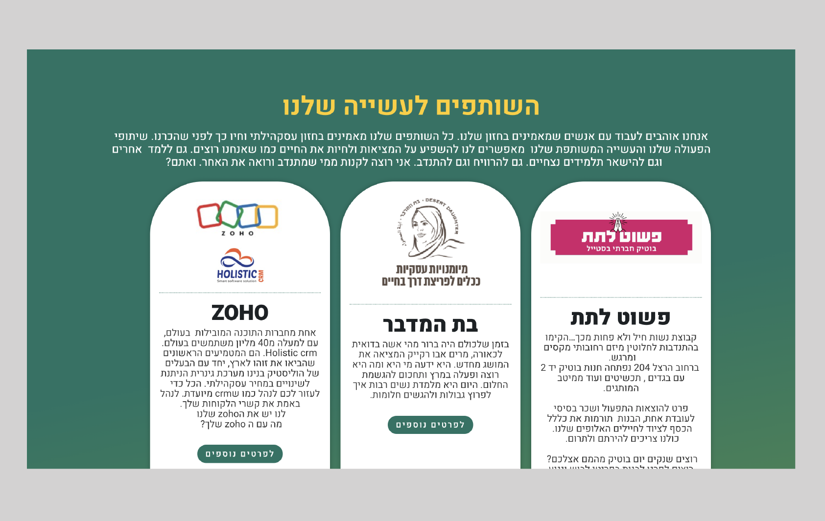 בניית אתר תדמית מתקדם עם חווית גלישה מהירה לעסקים